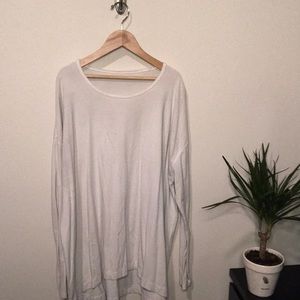 Lululemon White Long Sleeve